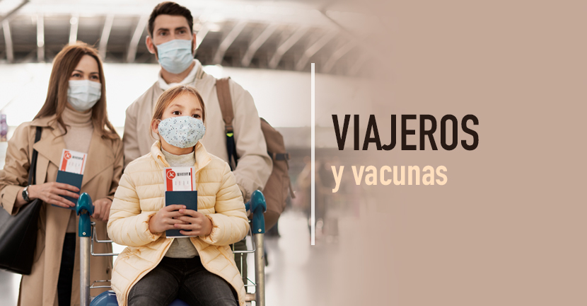 Viajeros y vacunas